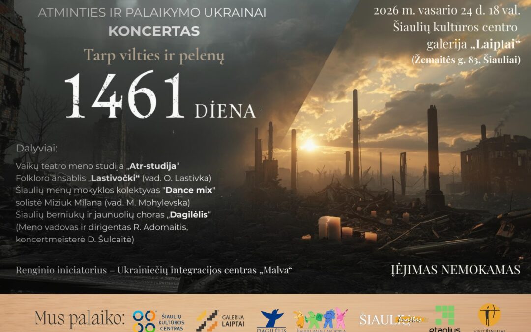Koncertas „1461 diena: tarp vilties ir pelenų“
