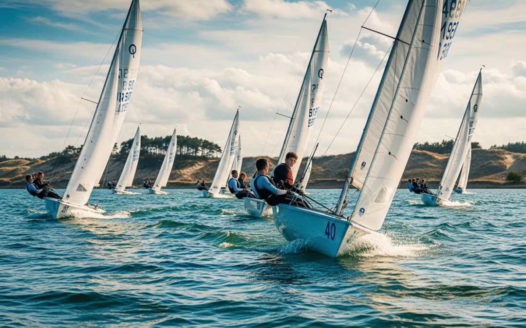 Nida ignites: Europe’s top youth sailors battle for championship titles