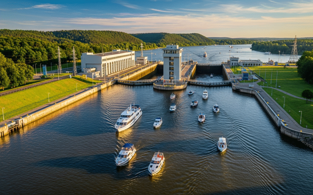 Kaunas unlocks the Nemunas: Giant ship lock to launch a new era of water events