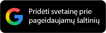 Pridėti prie pageidaujamų šaltinių