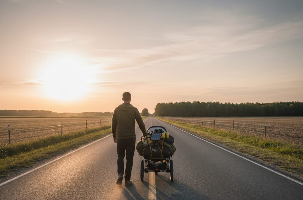Nuo Norvegijos iki Afrikos pėsčiomis: keliautojo nuotykis atvedė į Kauną