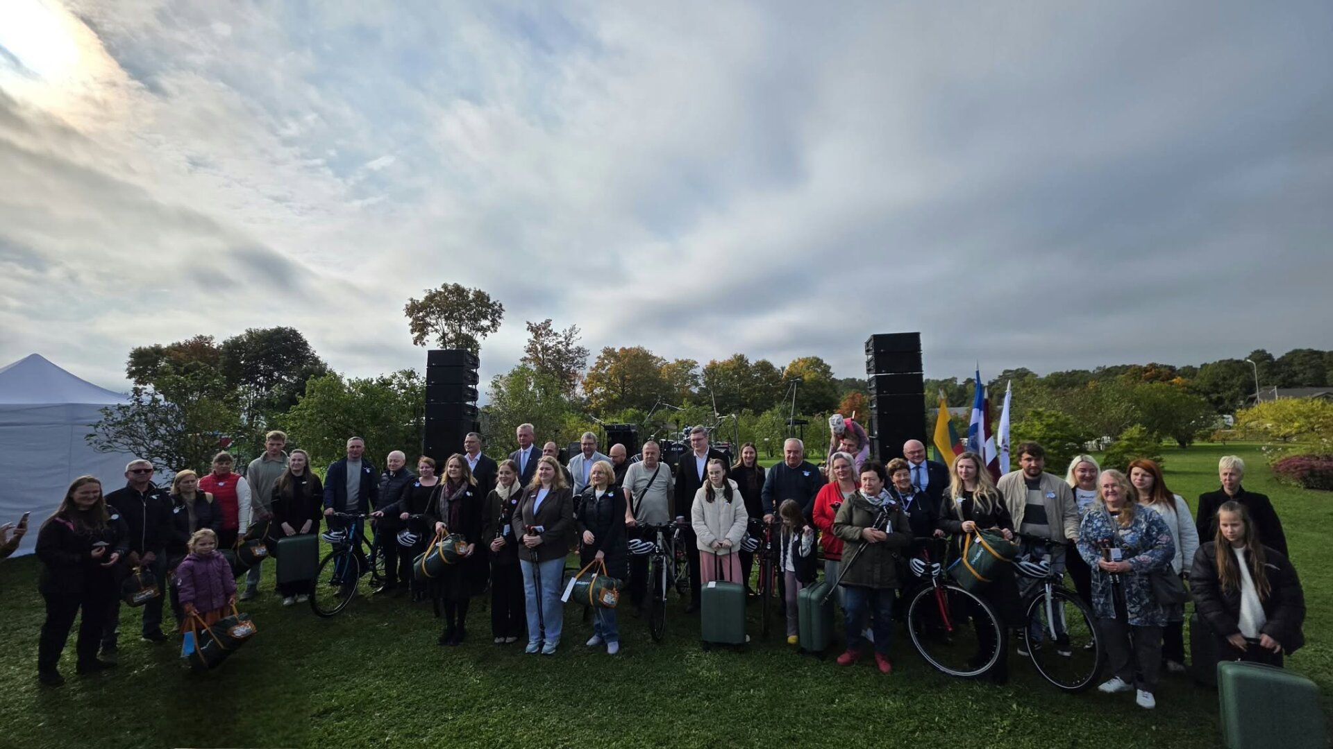 Akcijos laimėtojai ir organizatoriai