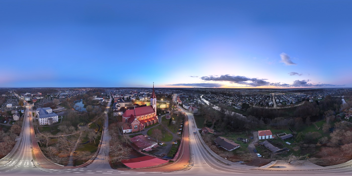 Kretingos centras ir Vilniaus gatvė